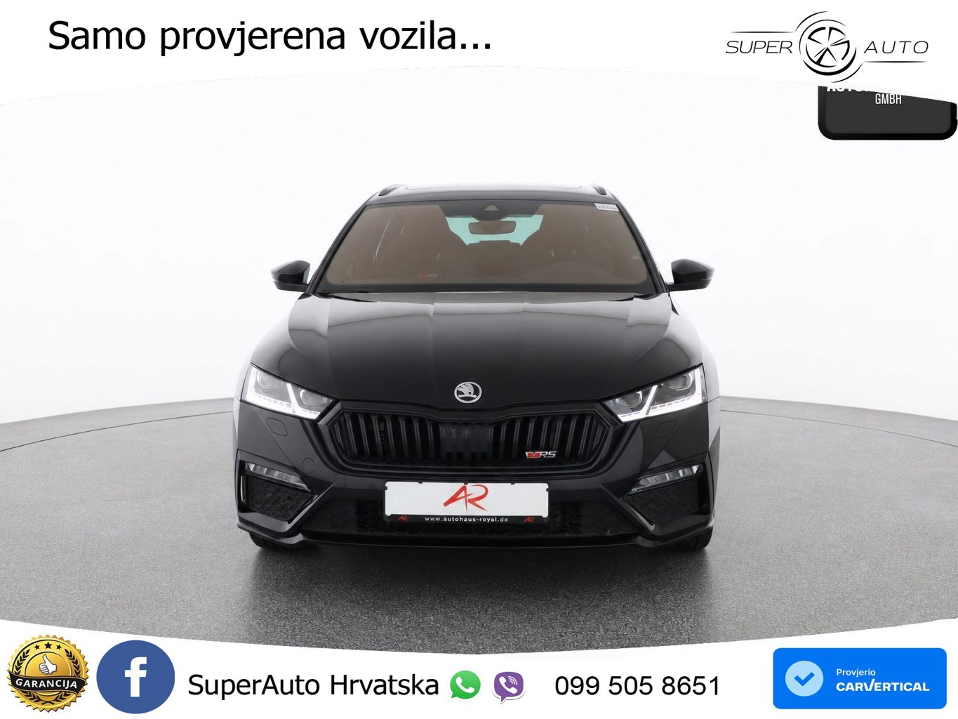 Škoda Octavia Combi RS 2.0 TSI (245 KS) DSG LED+GR SJED+ACC