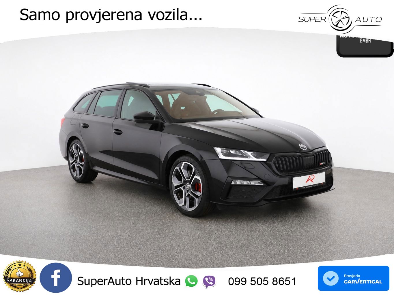 Škoda Octavia Combi RS 2.0 TSI (245 KS) DSG LED+GR SJED+ACC