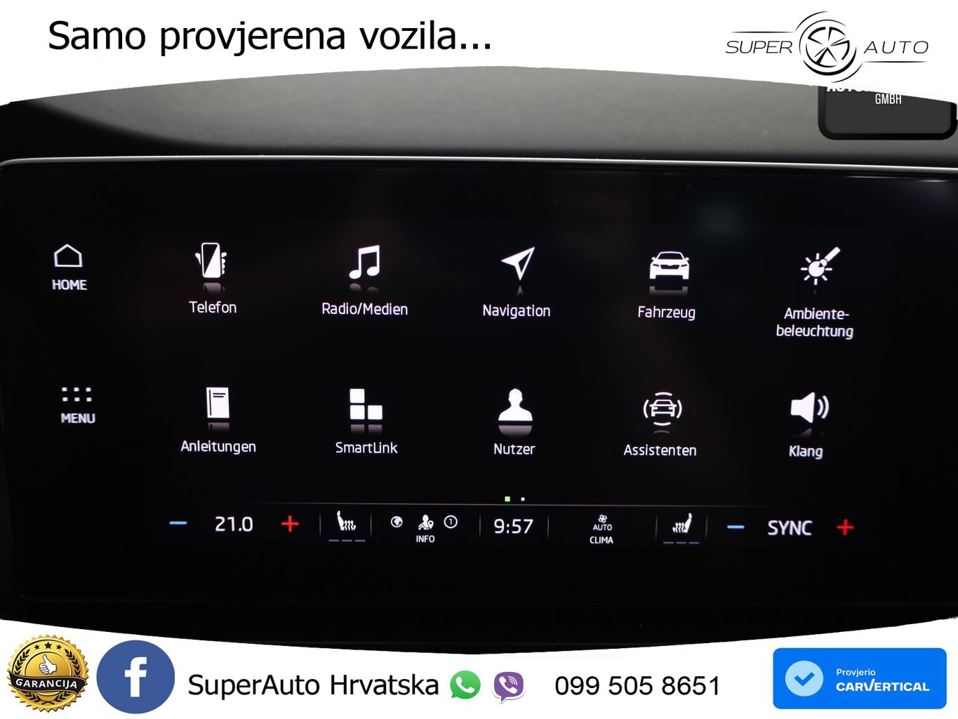 Škoda Octavia Combi RS 2.0 TSI (245 KS) DSG LED+GR SJED+ACC