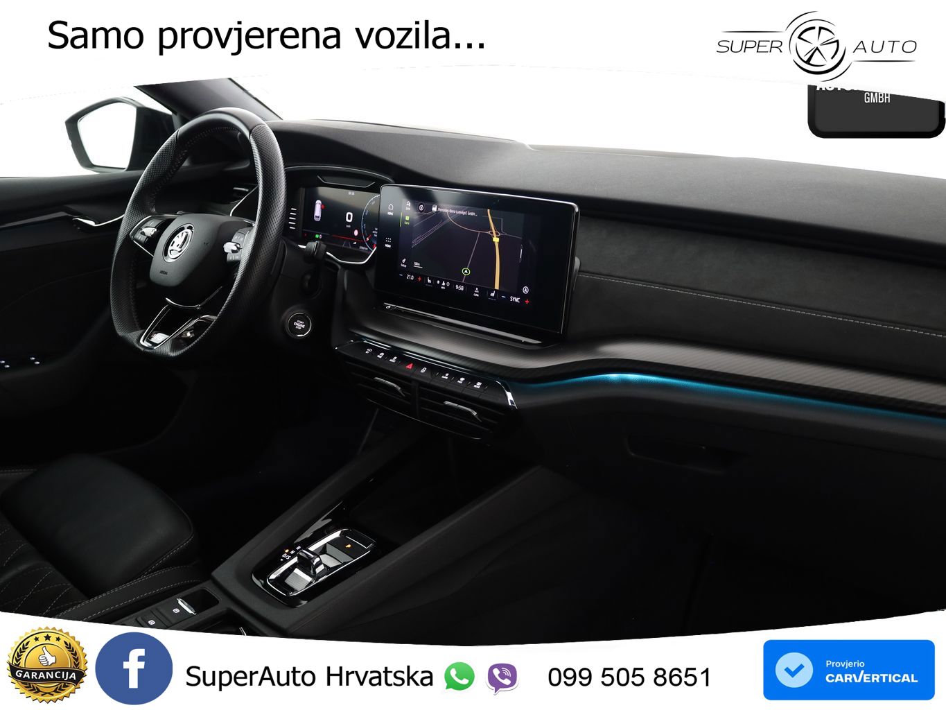 Škoda Octavia Combi RS 2.0 TSI (245 KS) DSG LED+GR SJED+ACC