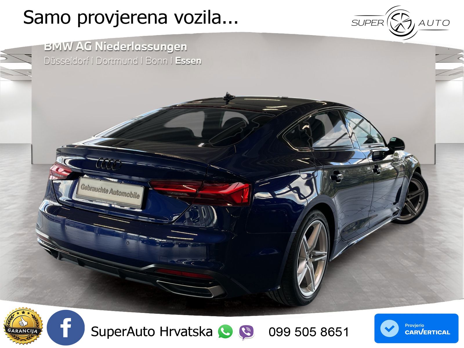 Audi A5 Sportback 40 TDI (204 KS) S tronic advanced