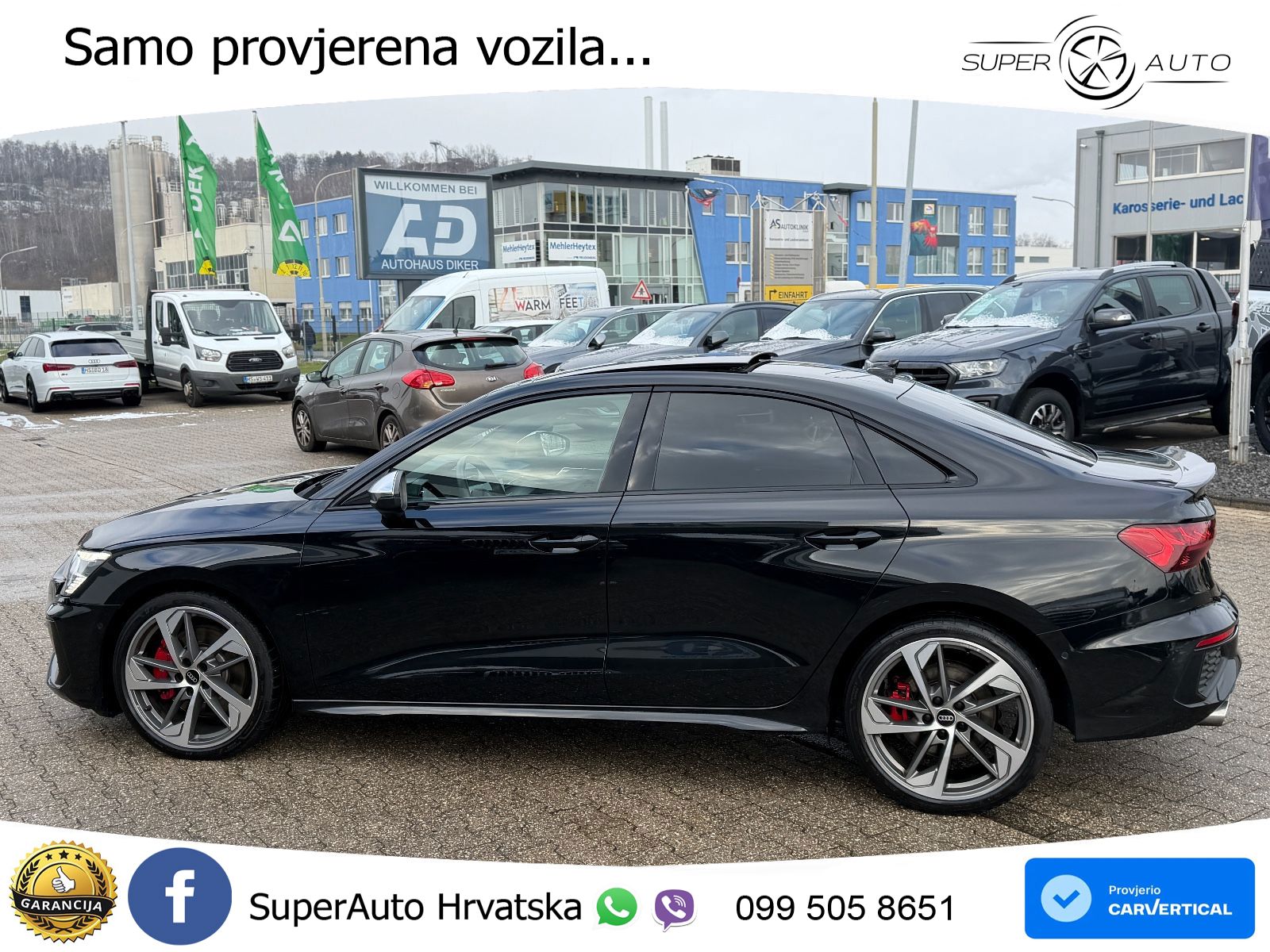 Audi S3 Limuzina 2.0 TFSI (310 KS) quattro S tronic MATRIX+GR SJED+KAM