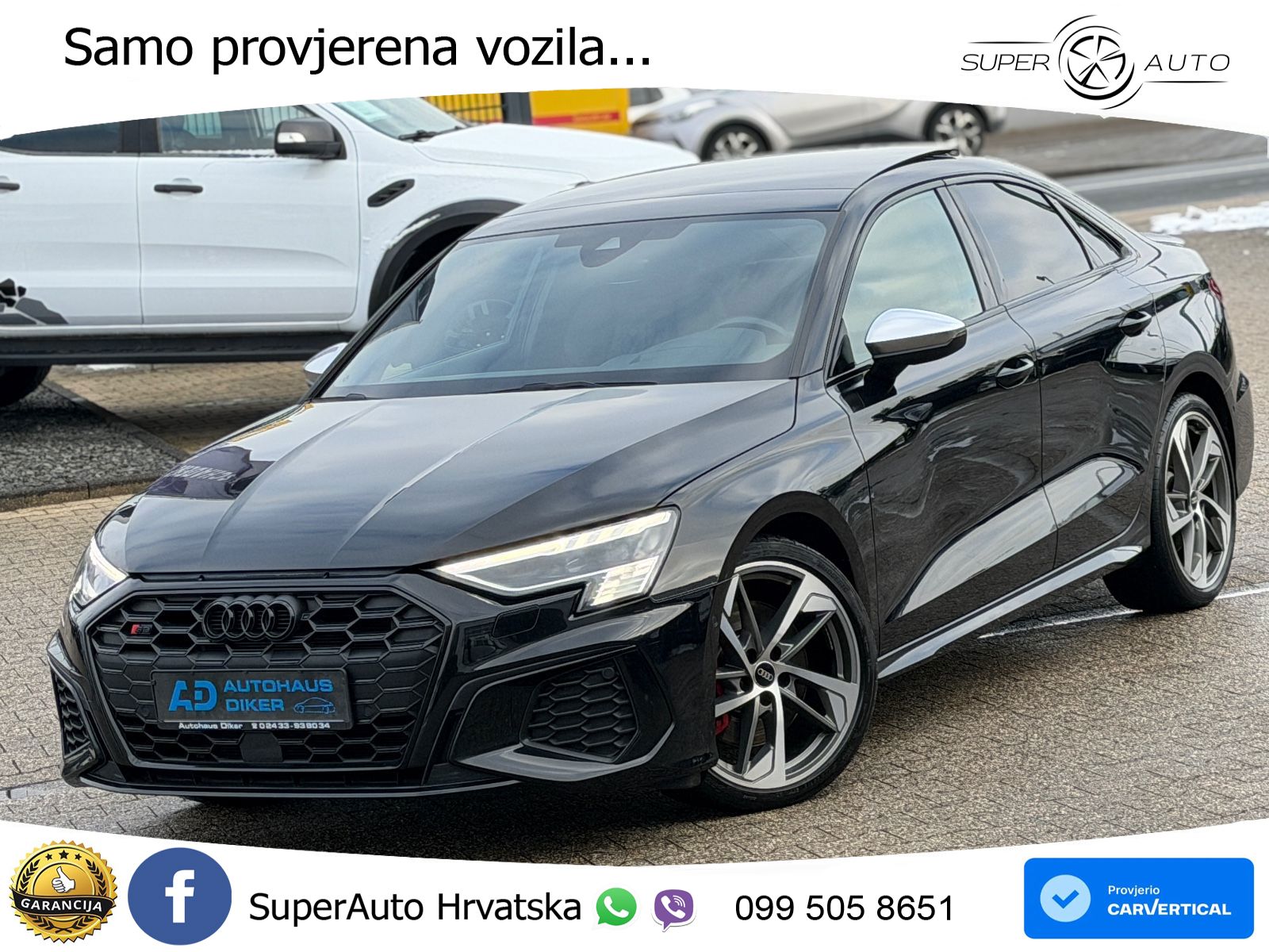 Audi S3 Limuzina 2.0 TFSI (310 KS) quattro S tronic MATRIX+GR SJED+KAM