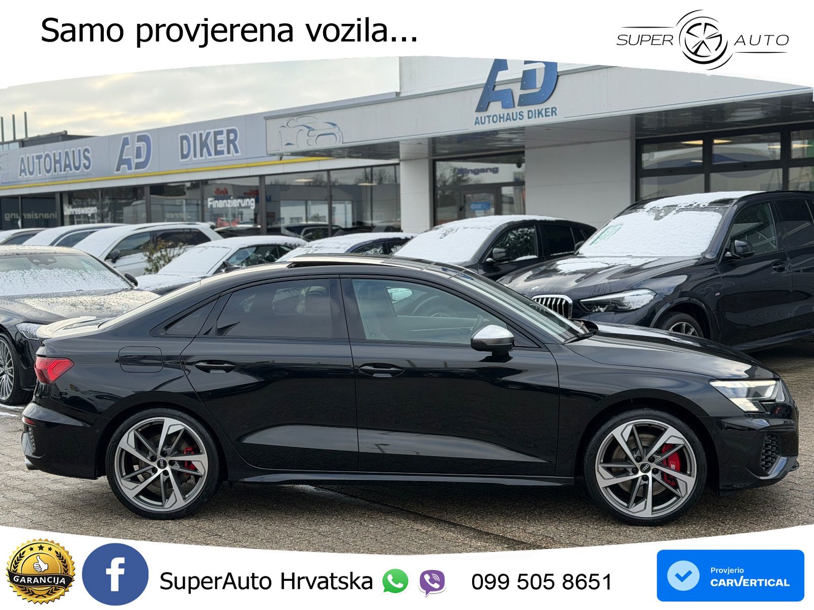 Audi S3 Limuzina 2.0 TFSI (310 KS) quattro S tronic MATRIX+GR SJED+KAM