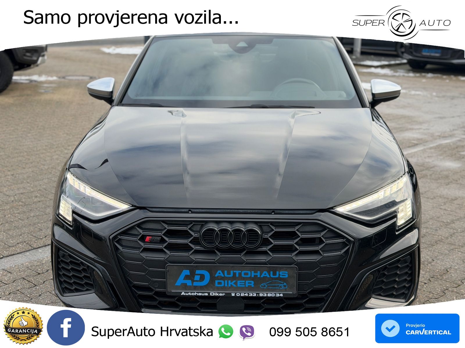 Audi S3 Limuzina 2.0 TFSI (310 KS) quattro S tronic MATRIX+GR SJED+KAM