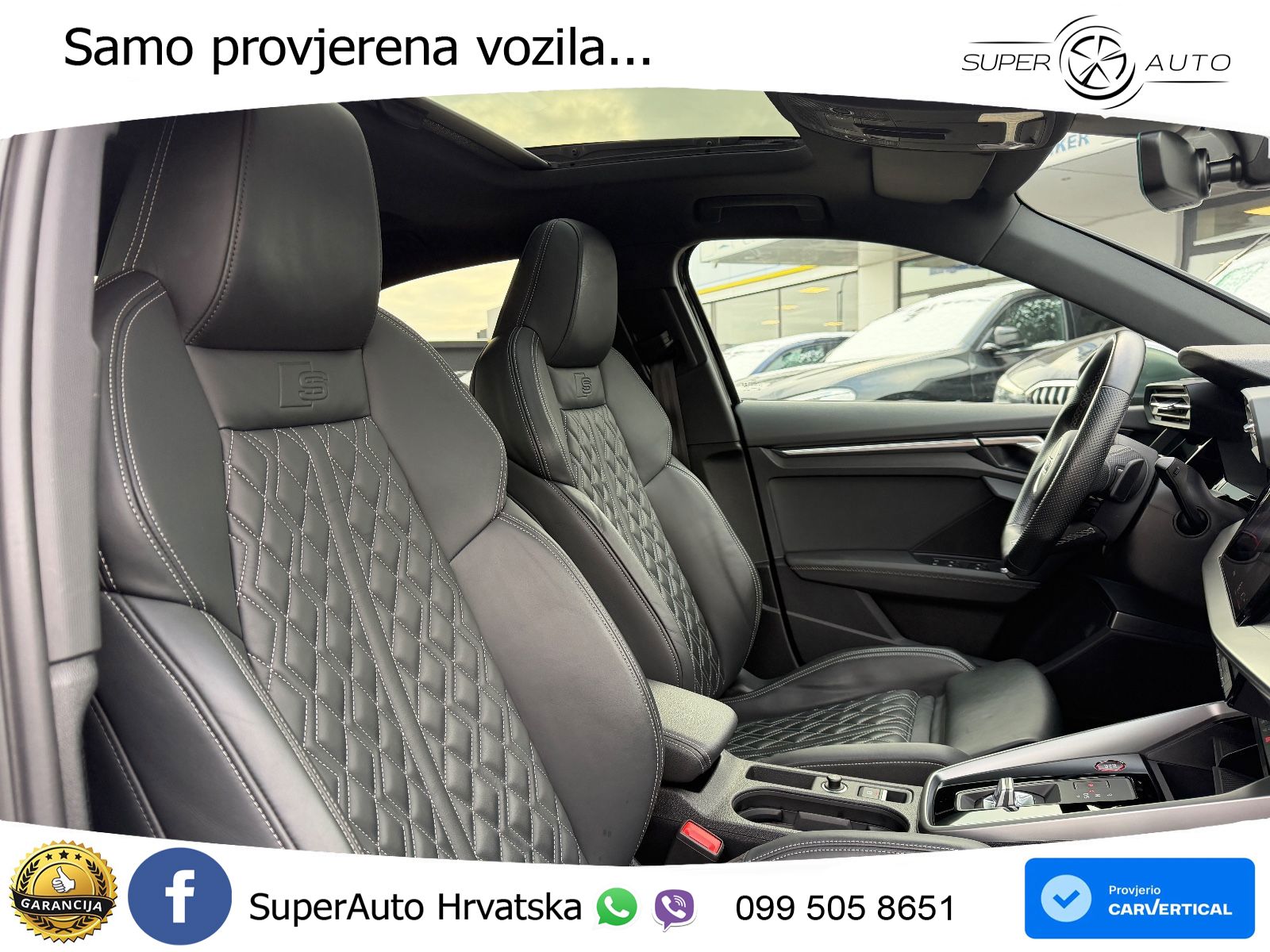 Audi S3 Limuzina 2.0 TFSI (310 KS) quattro S tronic MATRIX+GR SJED+KAM