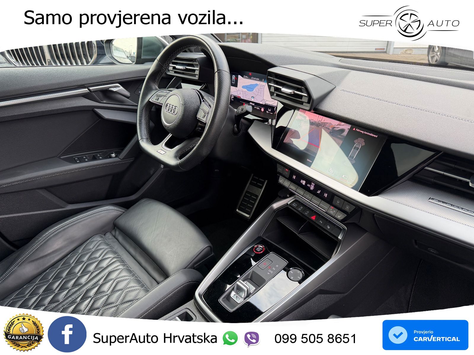 Audi S3 Limuzina 2.0 TFSI (310 KS) quattro S tronic MATRIX+GR SJED+KAM