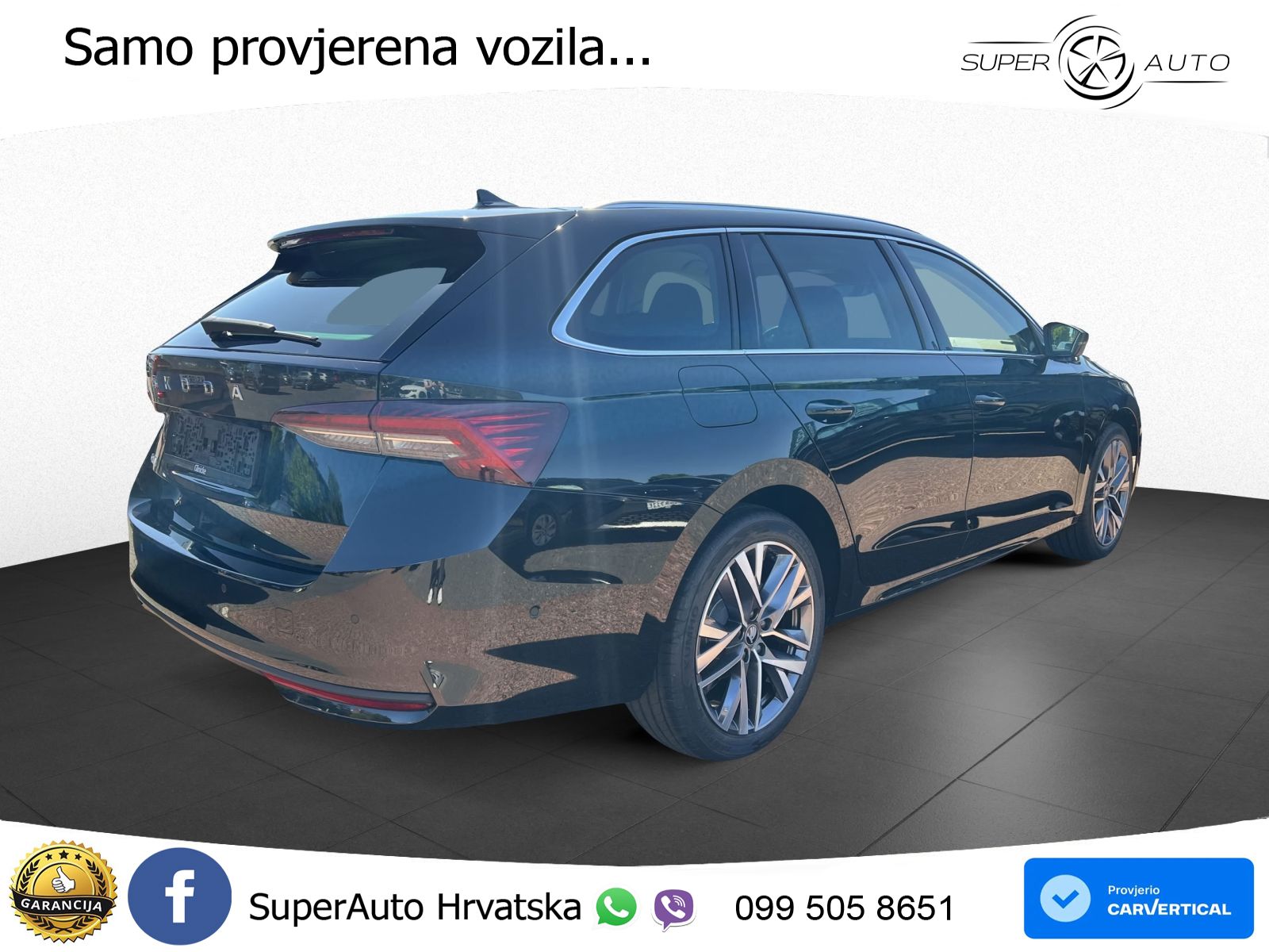 Škoda Octavia Combi 1.5 TSI (150 KS) DSG LED+GR SJED+ACC
