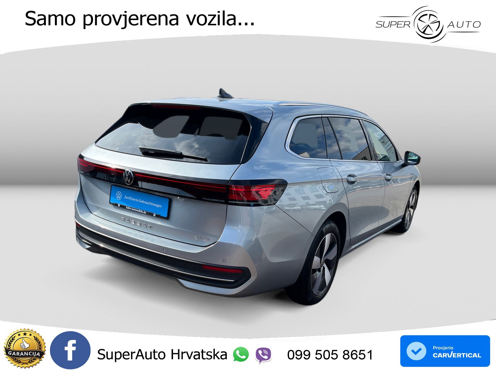 Volkswagen Passat Variant 1.5 eTSI (150 KS) DSG Business LED+GR SJED+ACC
