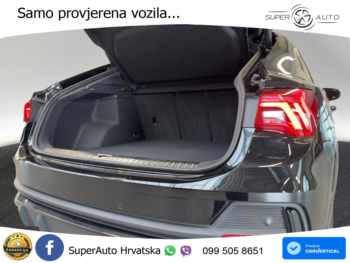 Audi Q3 II Sportback 40 TFSI (190 KS) quattro S tronic S line LED+GR SJED+ACC