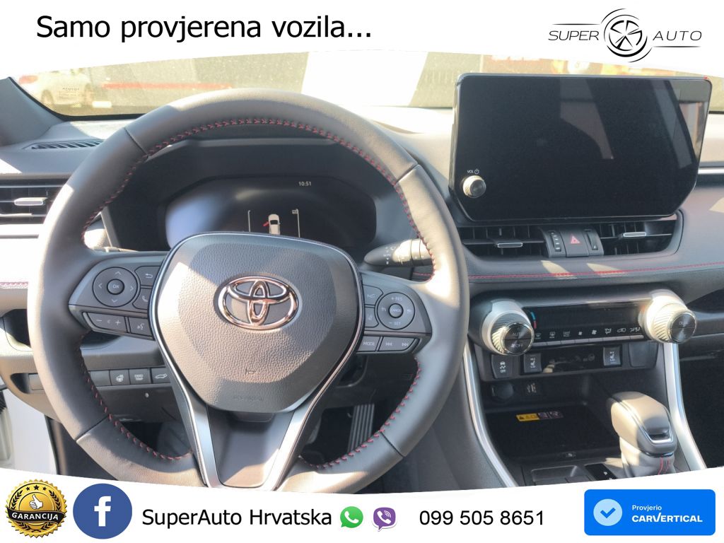 Toyota RAV4 2.5 (306 KS) Hybrid AWD-i eCVT LED+GR SJED+ACC