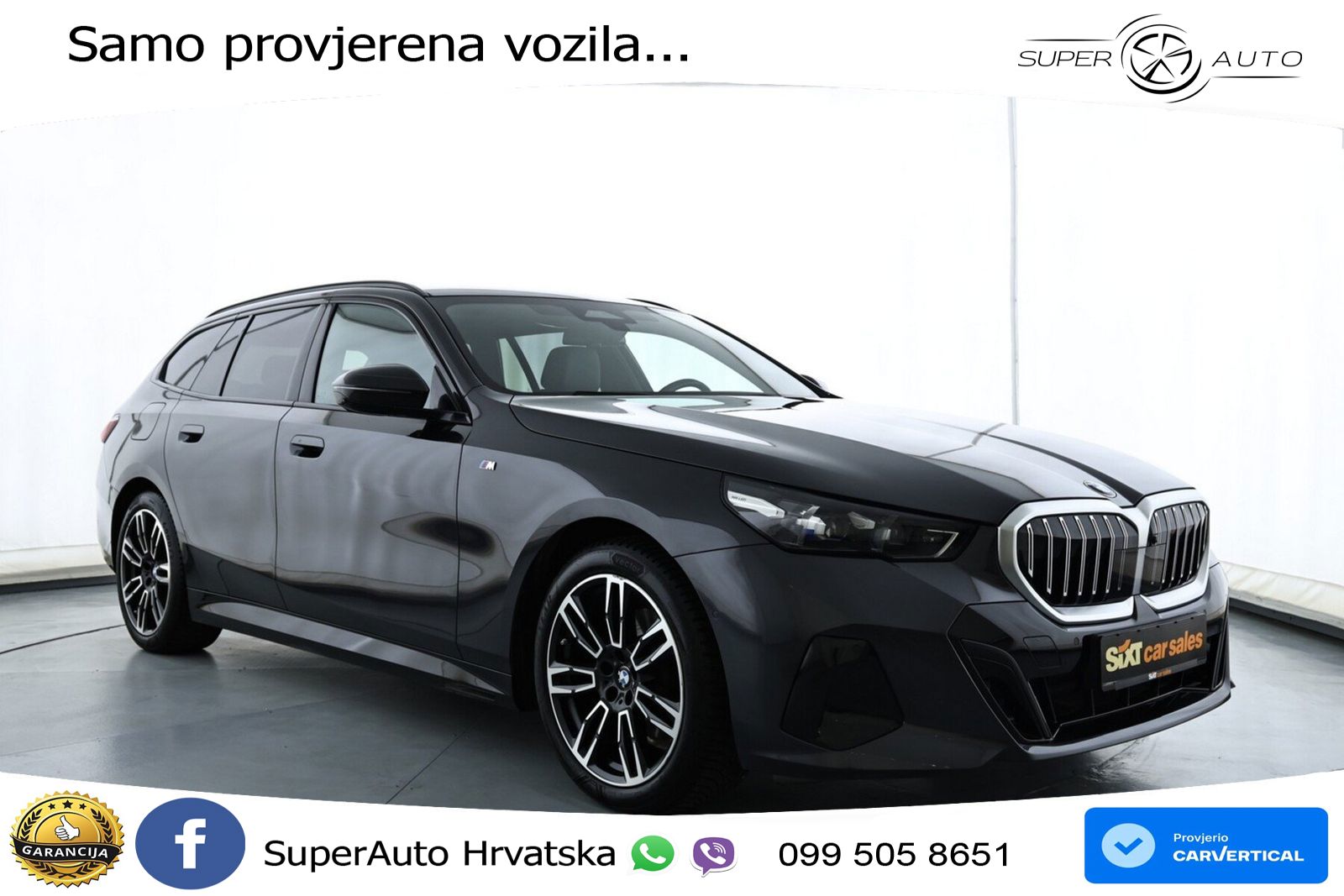 BMW 520d Touring (197 KS) xDrive Steptronic M Sport LED+GR SJED+ACC