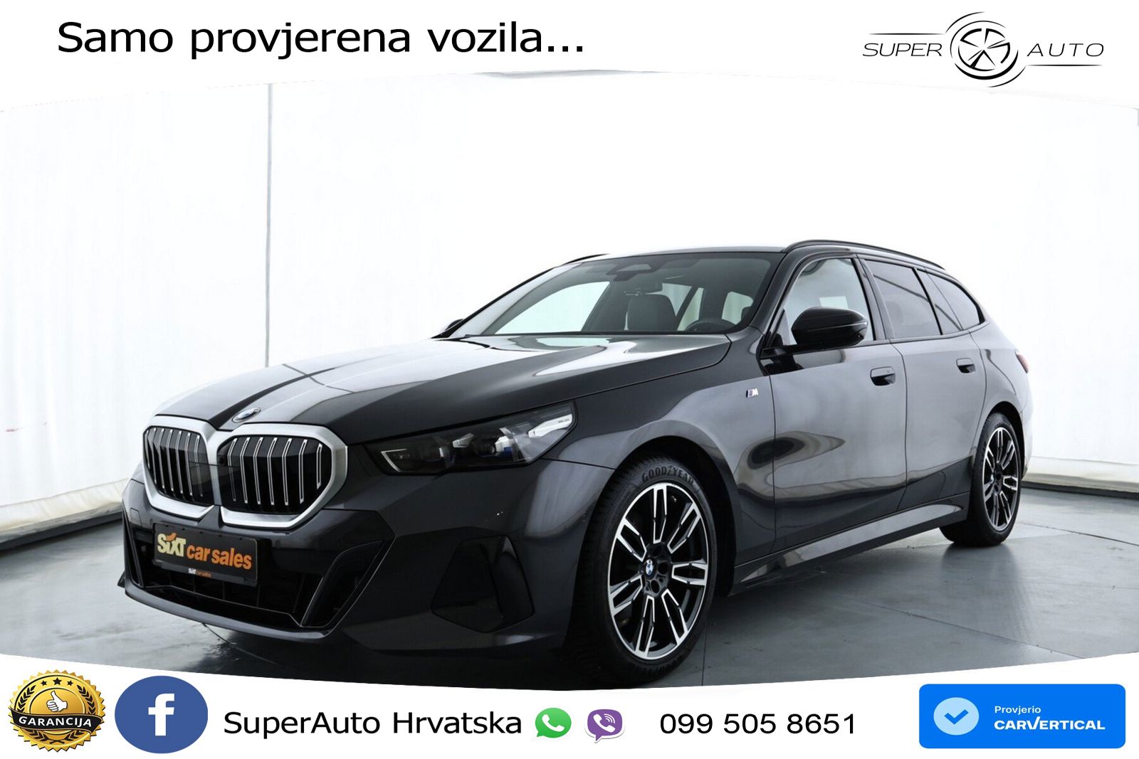 BMW 520d Touring (197 KS) xDrive Steptronic M Sport LED+GR SJED+ACC