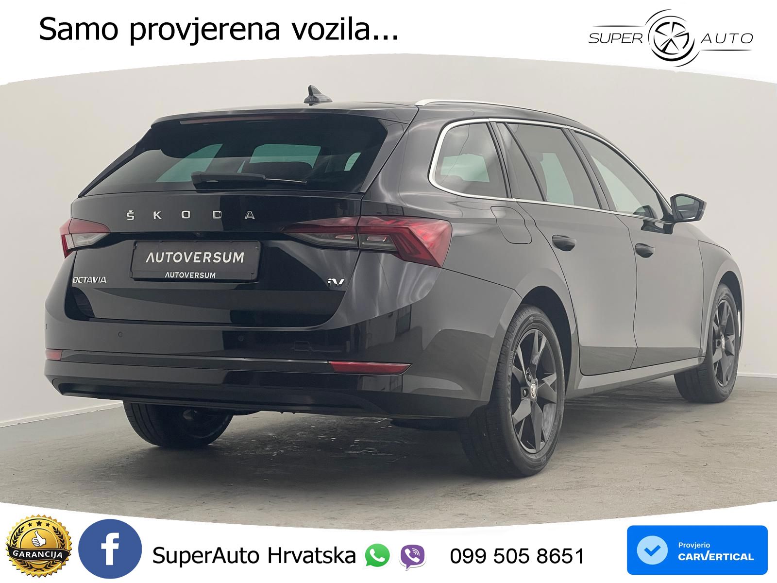 Škoda Octavia Combi iV 1.4 TSI (204 KS) DSG LED+GR SJED+ACC