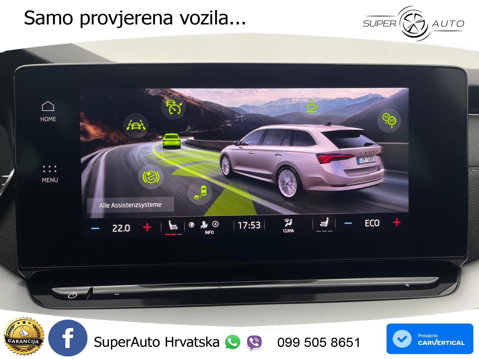 Škoda Octavia Combi iV 1.4 TSI (204 KS) DSG LED+GR SJED+ACC