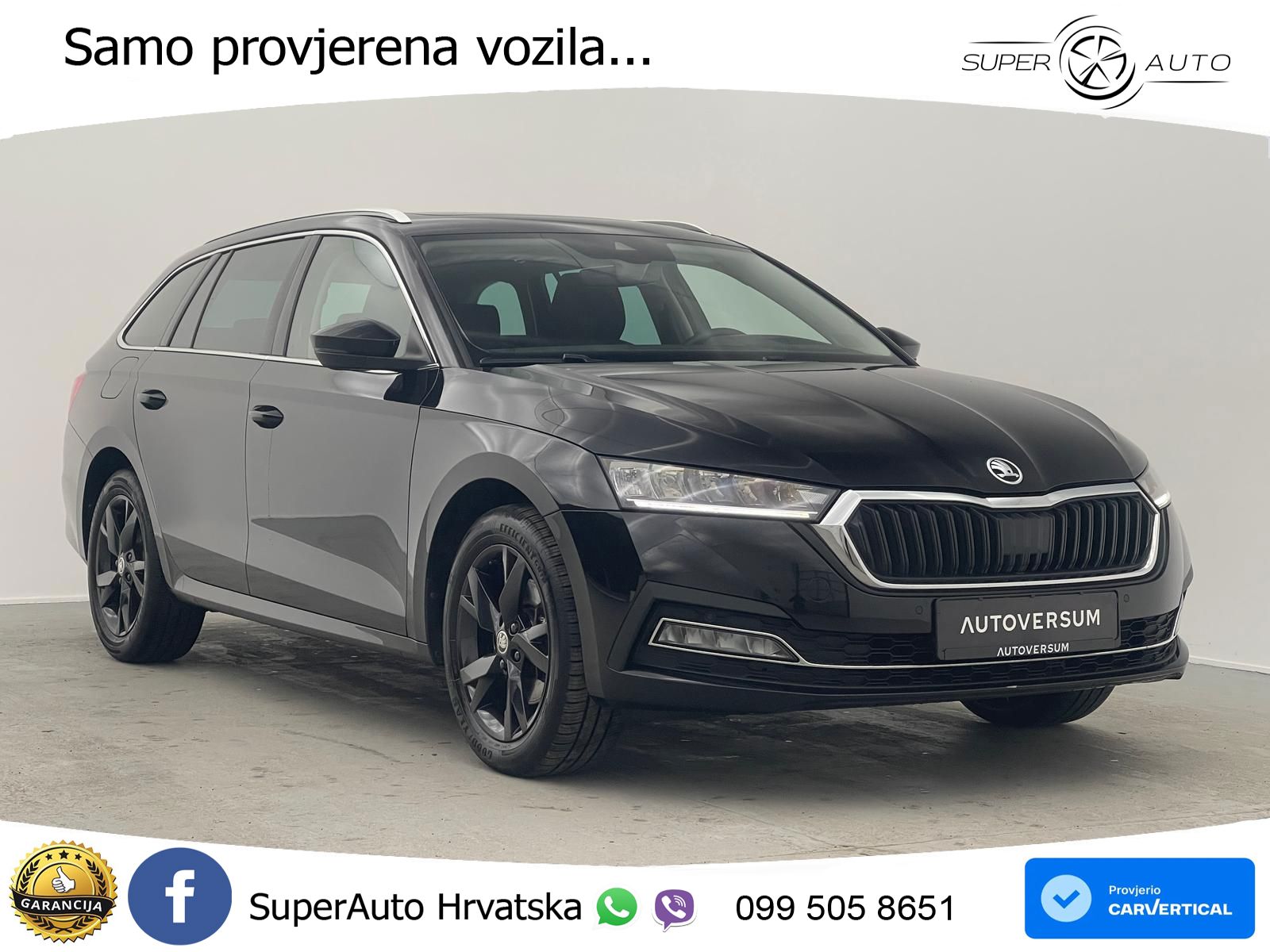 Škoda Octavia Combi iV 1.4 TSI (204 KS) DSG LED+GR SJED+ACC