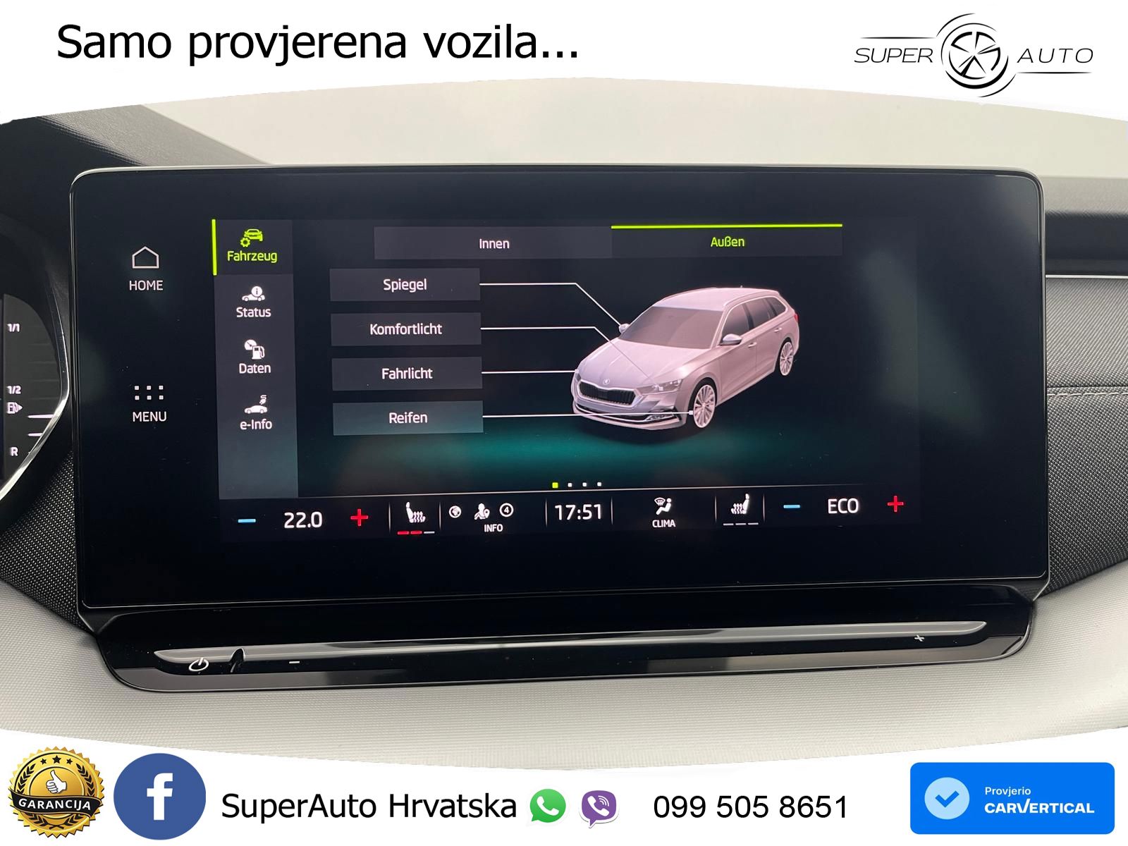 Škoda Octavia Combi iV 1.4 TSI (204 KS) DSG LED+GR SJED+ACC