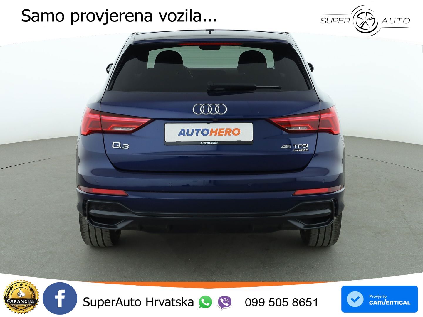 Audi Q3 45 TFSI (245 KS) quattro S tronic S line