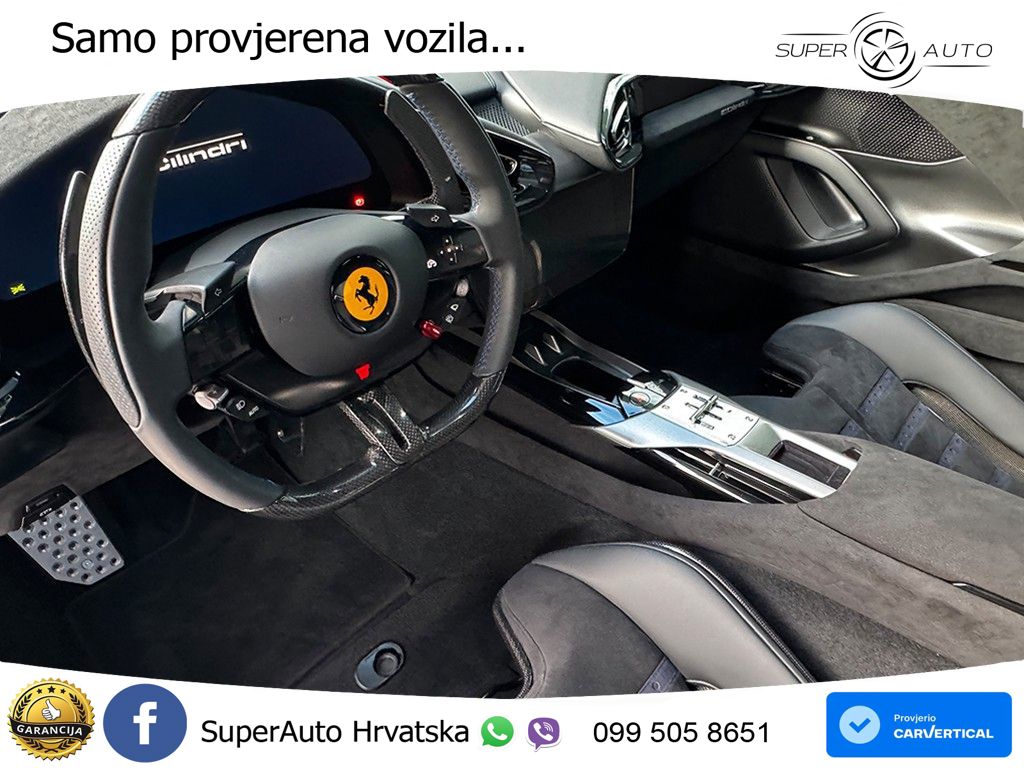 Ferrari 12Cilindri Spider 6.5 V12 (830 KS) F1 DCT LED+ACC