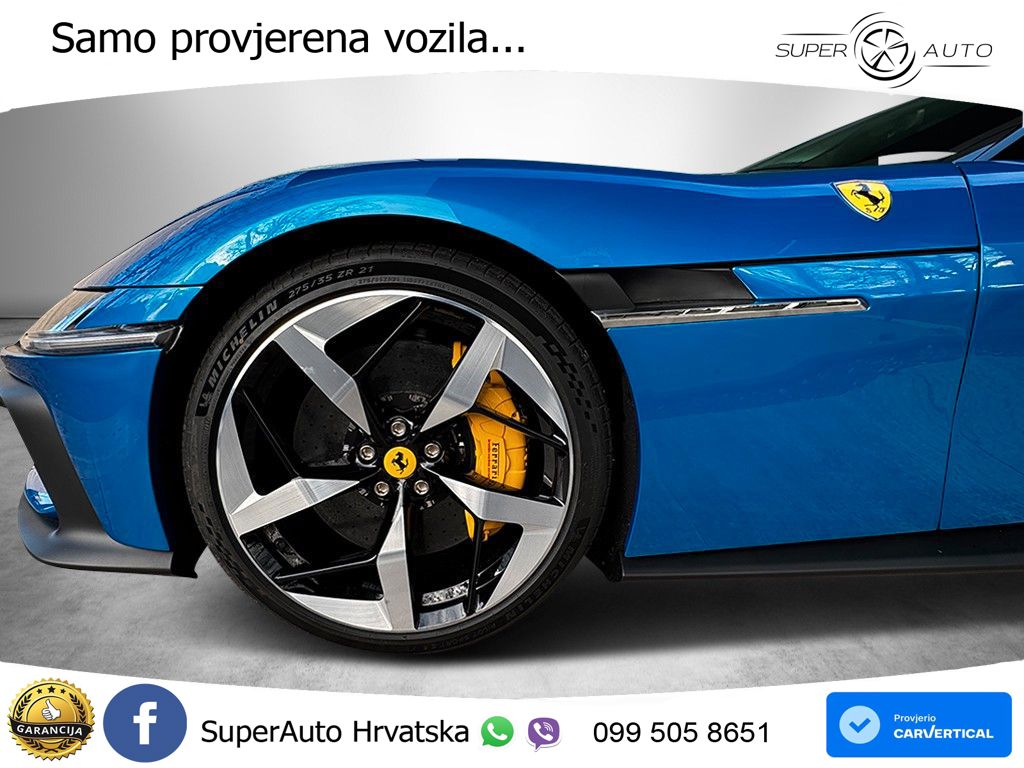 Ferrari 12Cilindri Spider 6.5 V12 (830 KS) F1 DCT LED+ACC