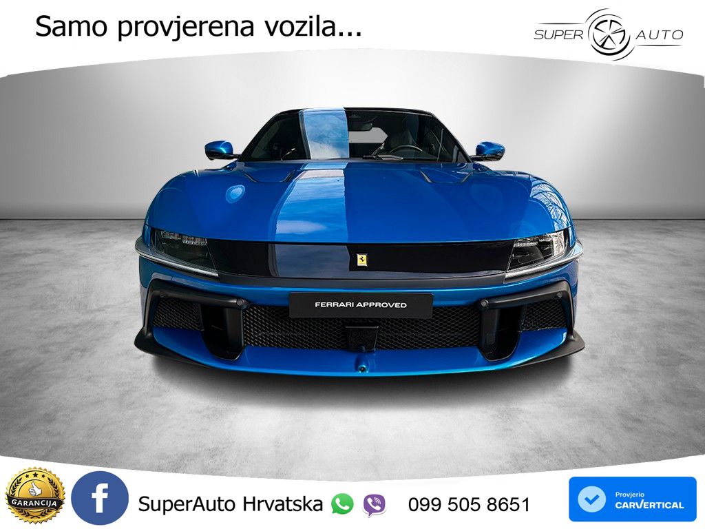 Ferrari 12Cilindri Spider 6.5 V12 (830 KS) F1 DCT LED+ACC