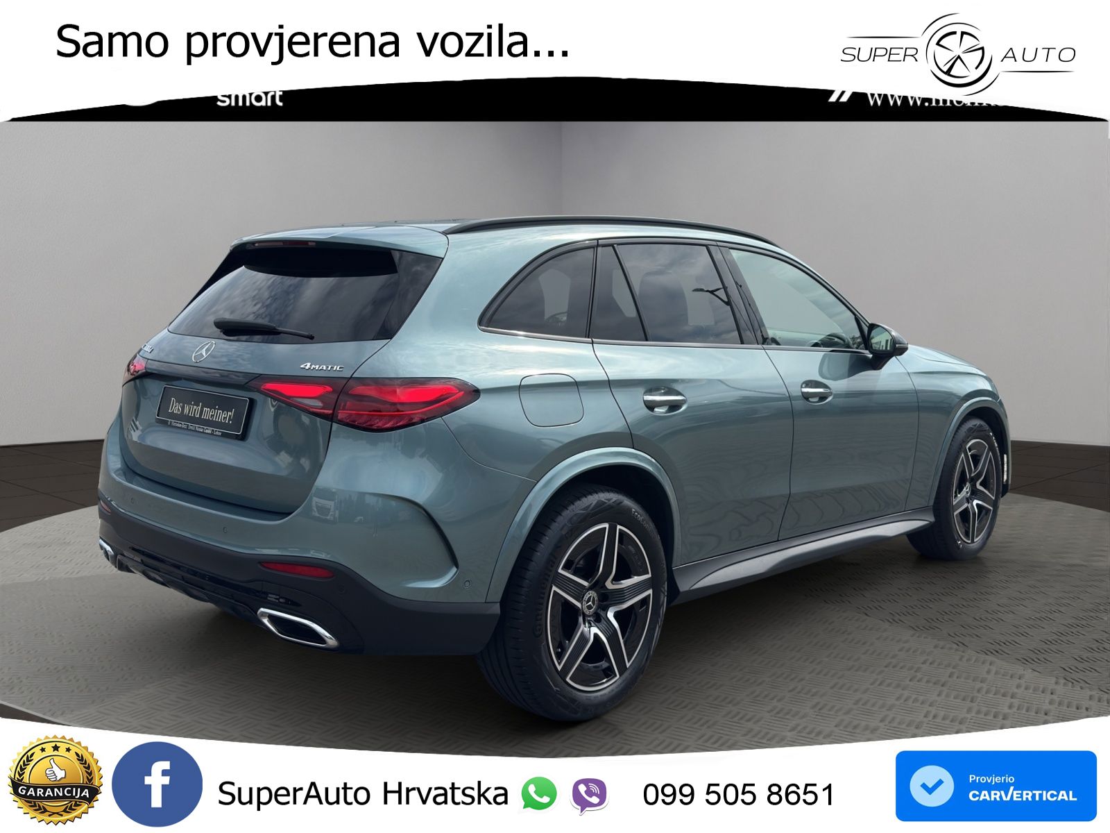 Mercedes GLC 300d (269 KS) 4MATIC 9G-TRONIC AMG LED+GR SJED+ACC