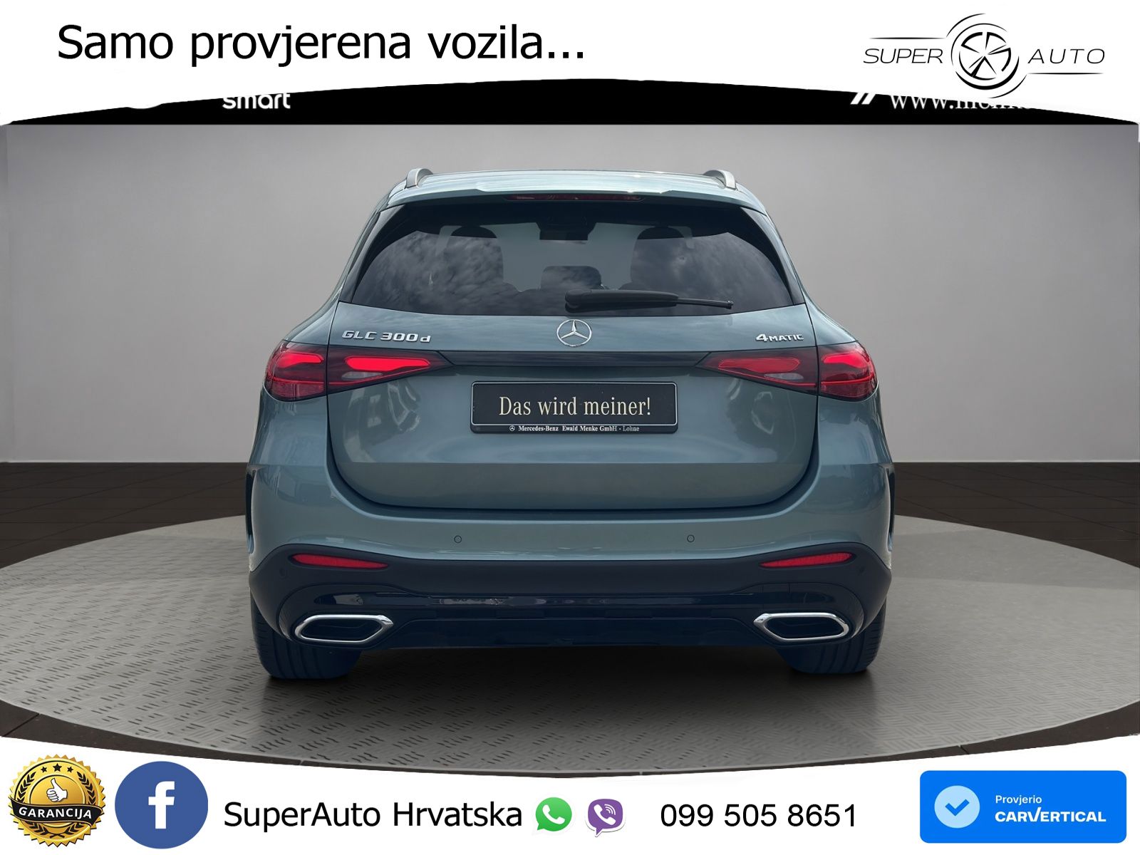 Mercedes GLC 300d (269 KS) 4MATIC 9G-TRONIC AMG LED+GR SJED+ACC