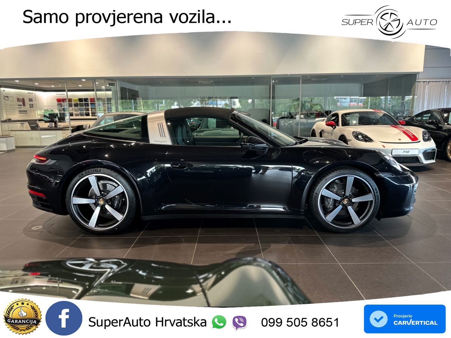 Porsche 911 Targa 4 3.0 (385 KS) PDK LED+GR SJED+ACC
