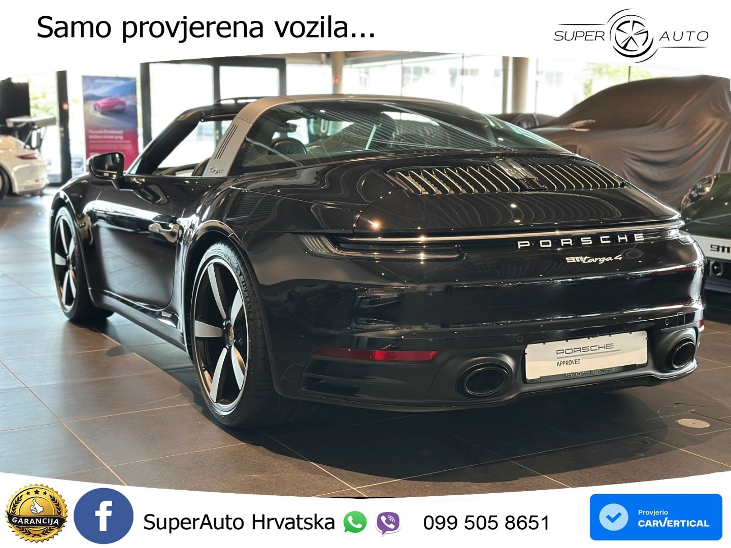 Porsche 911 Targa 4 3.0 (385 KS) PDK LED+GR SJED+ACC