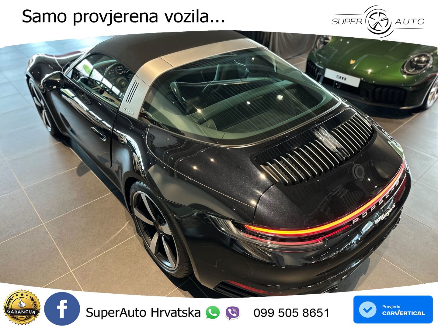 Porsche 911 Targa 4 3.0 (385 KS) PDK LED+GR SJED+ACC