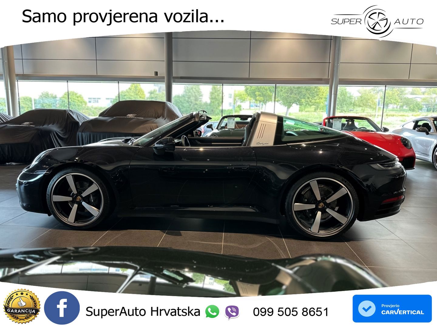 Porsche 911 Targa 4 3.0 (385 KS) PDK LED+GR SJED+ACC