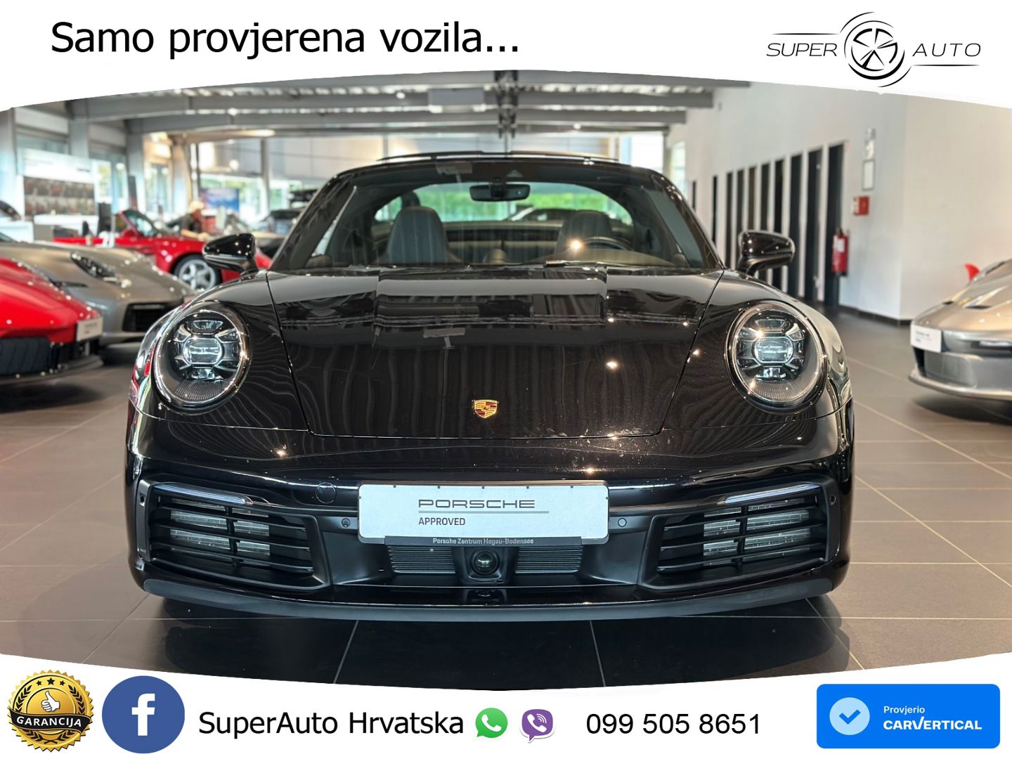 Porsche 911 Targa 4 3.0 (385 KS) PDK LED+GR SJED+ACC