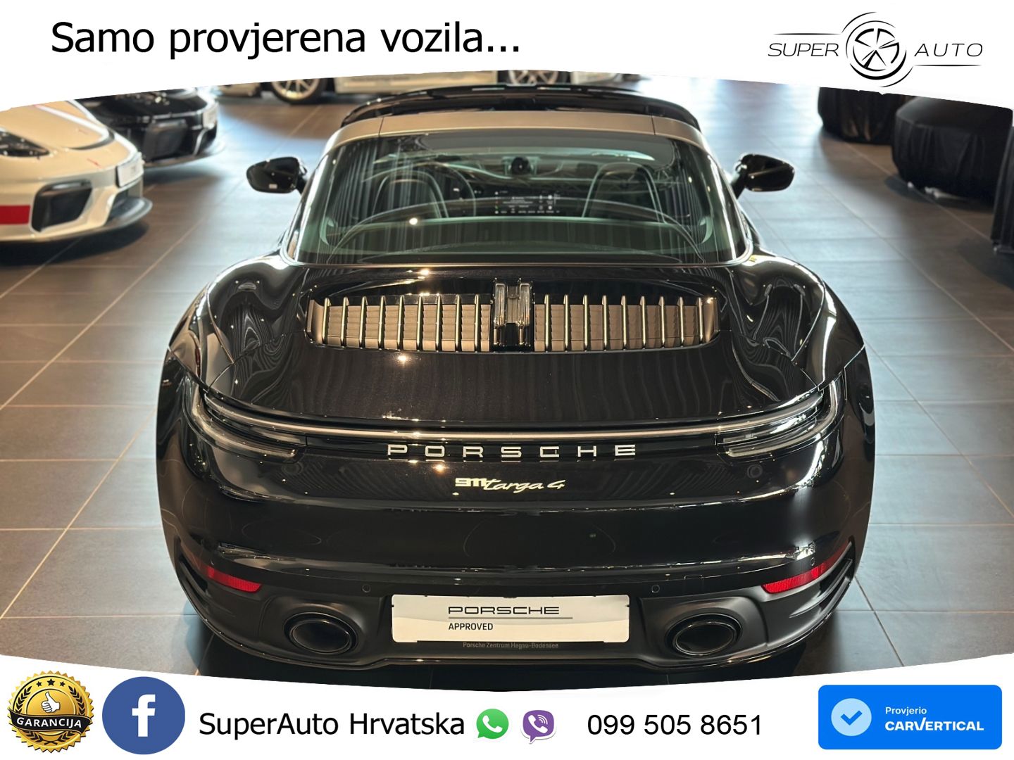 Porsche 911 Targa 4 3.0 (385 KS) PDK LED+GR SJED+ACC