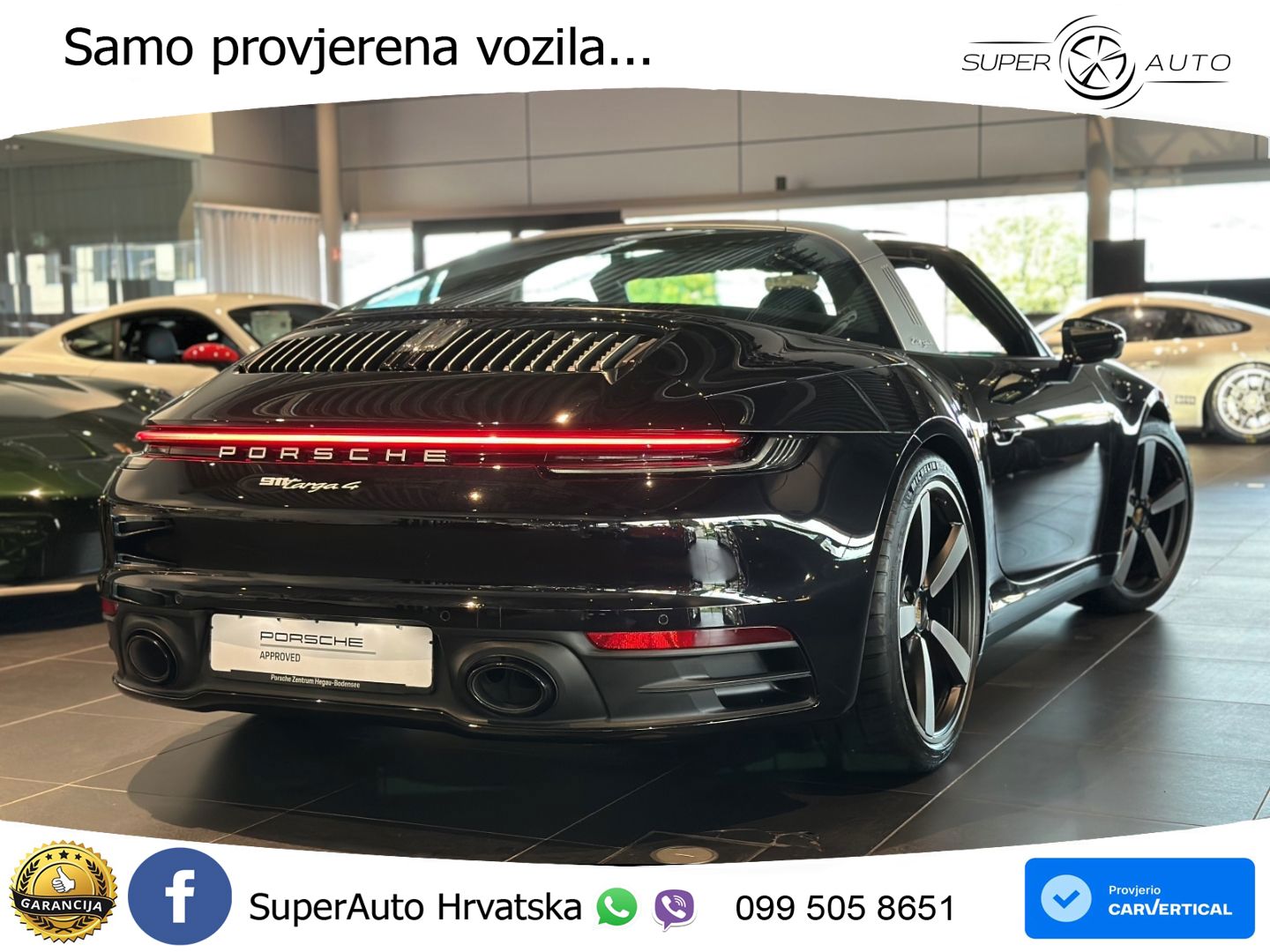 Porsche 911 Targa 4 3.0 (385 KS) PDK LED+GR SJED+ACC