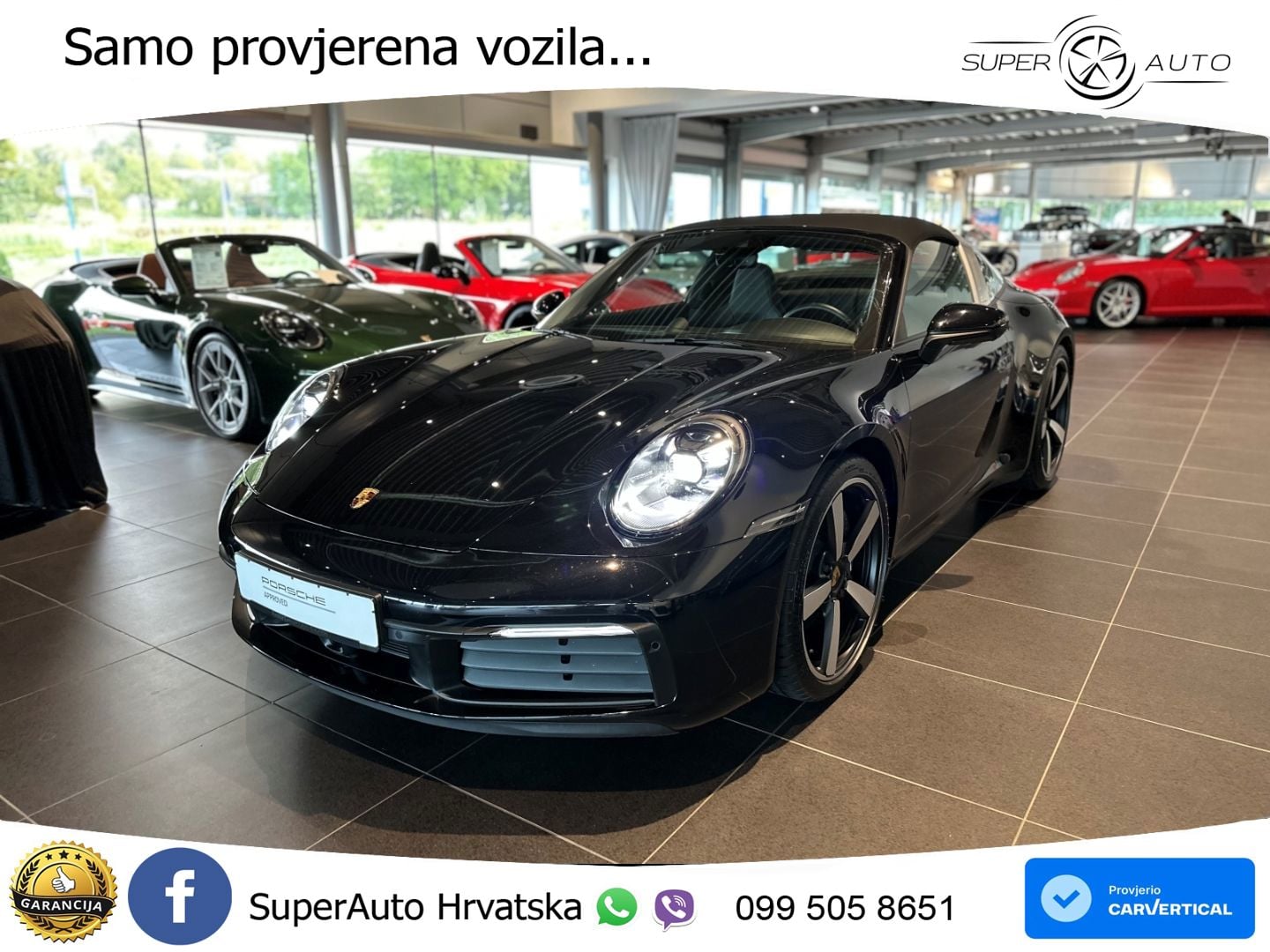 Porsche 911 Targa 4 3.0 (385 KS) PDK LED+GR SJED+ACC