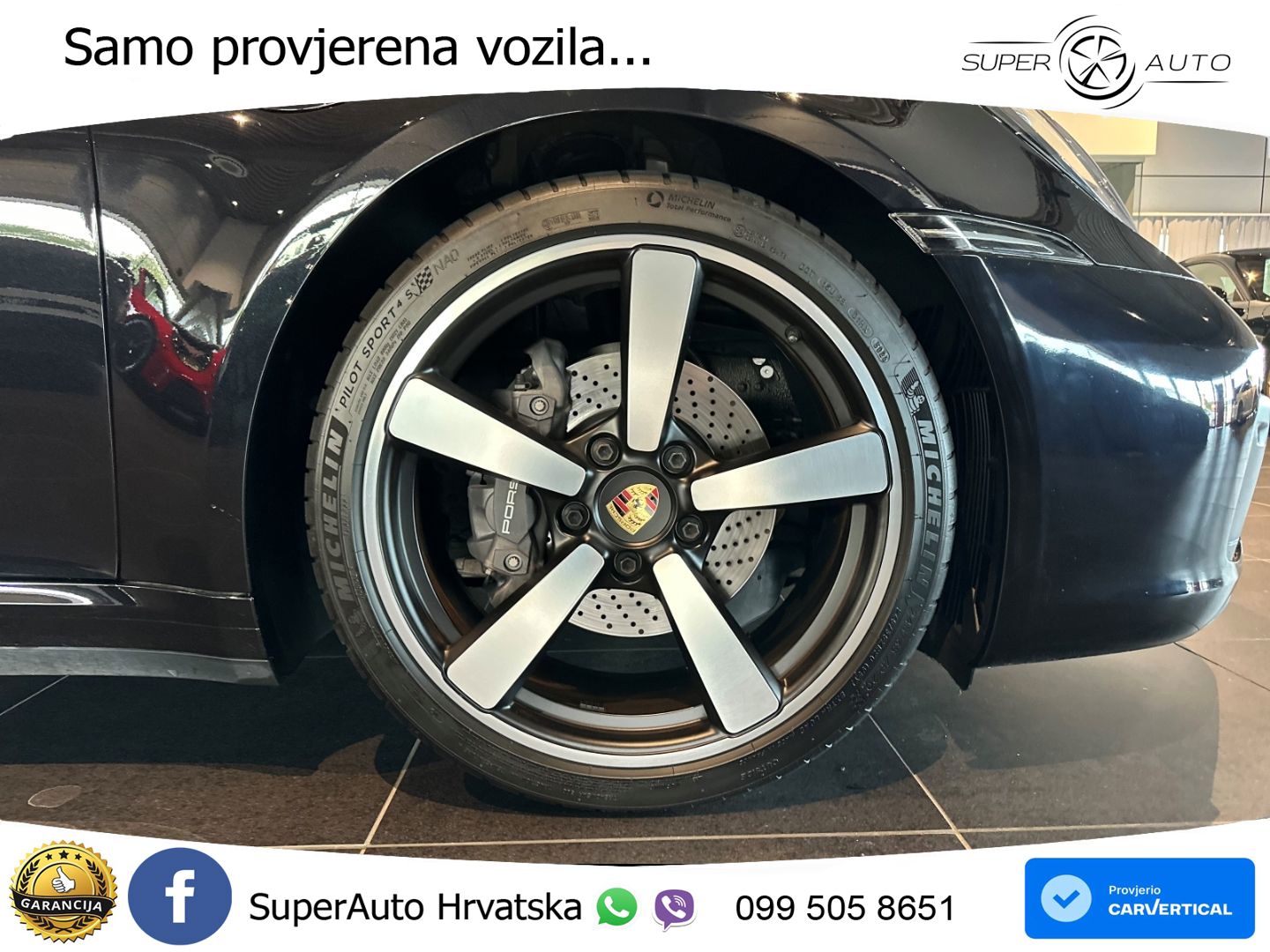 Porsche 911 Targa 4 3.0 (385 KS) PDK LED+GR SJED+ACC