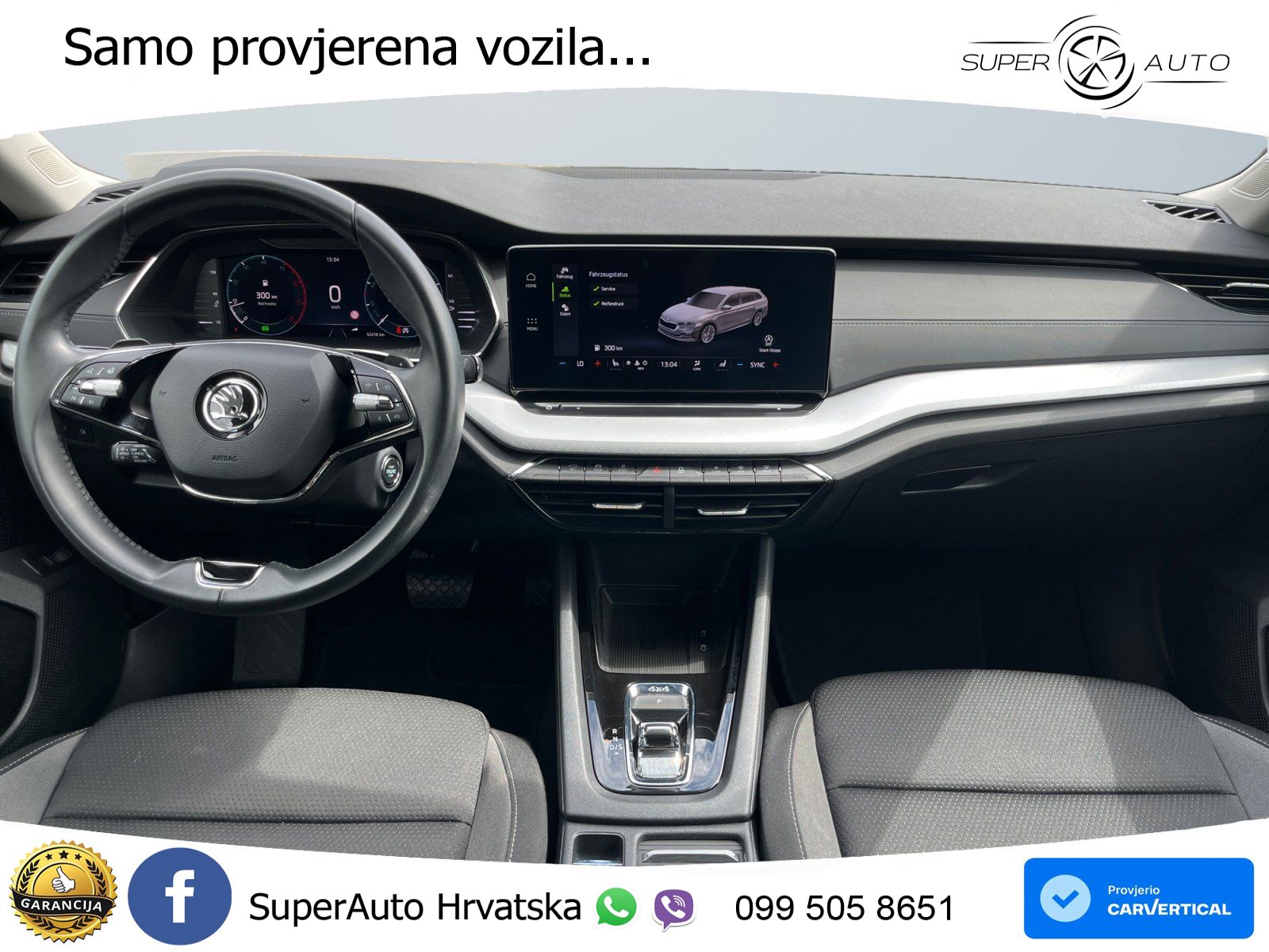 Škoda Octavia Combi 2.0 TDI (150 KS) 4x4 DSG LED+GR SJED+ACC
