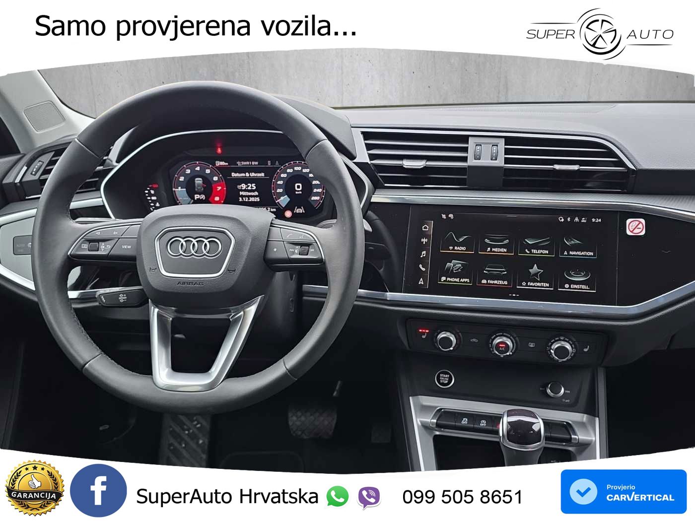 Audi Q3 1.5 TFSI (150 KS) S tronic advanced