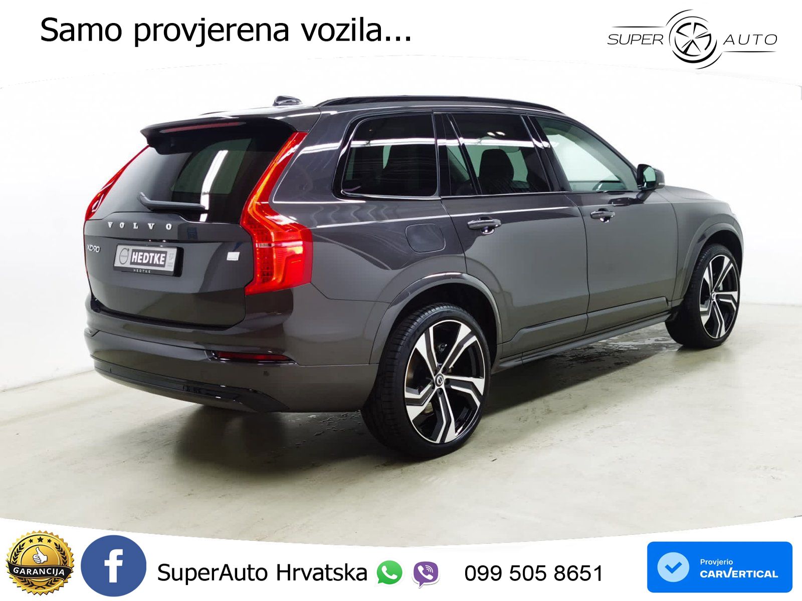 Volvo XC90 2.0 T8 AWD Automatic ACC+HEAD+4xGR SJED+360+PANO
