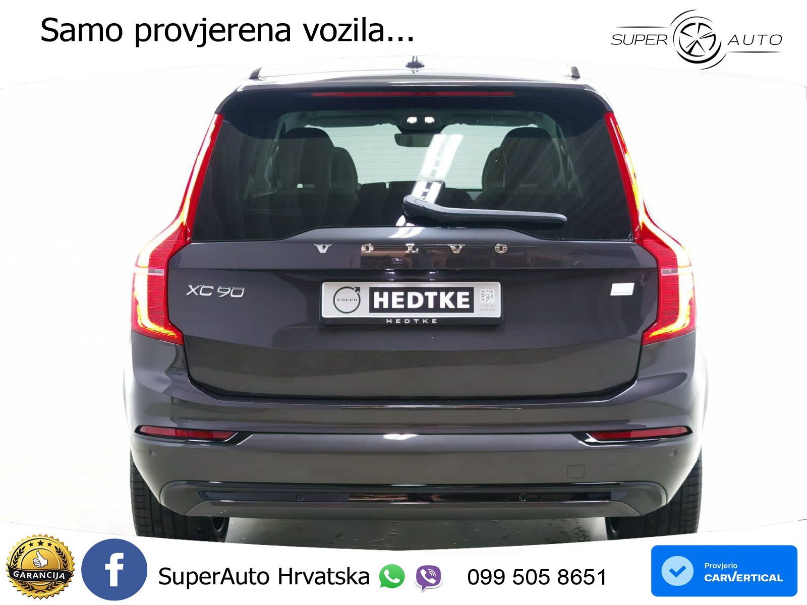 Volvo XC90 2.0 T8 AWD Automatic ACC+HEAD+4xGR SJED+360+PANO