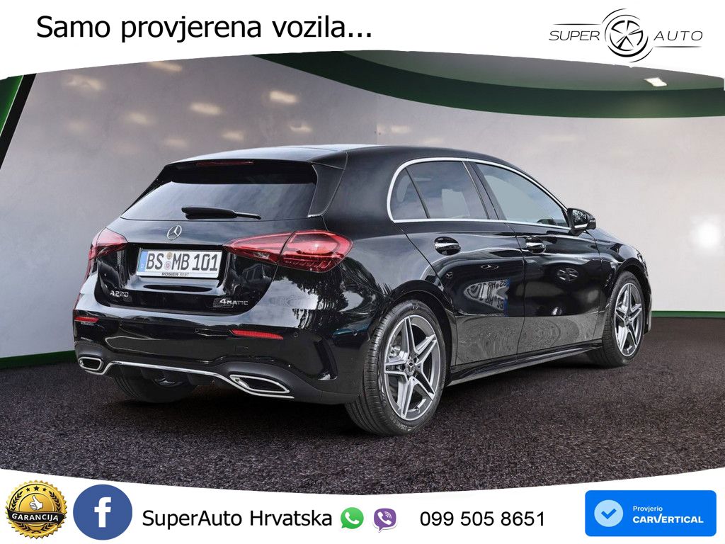 Mercedes-Benz A 220 4MATIC 8G-DCT AMG LED+GR SJED+ACC