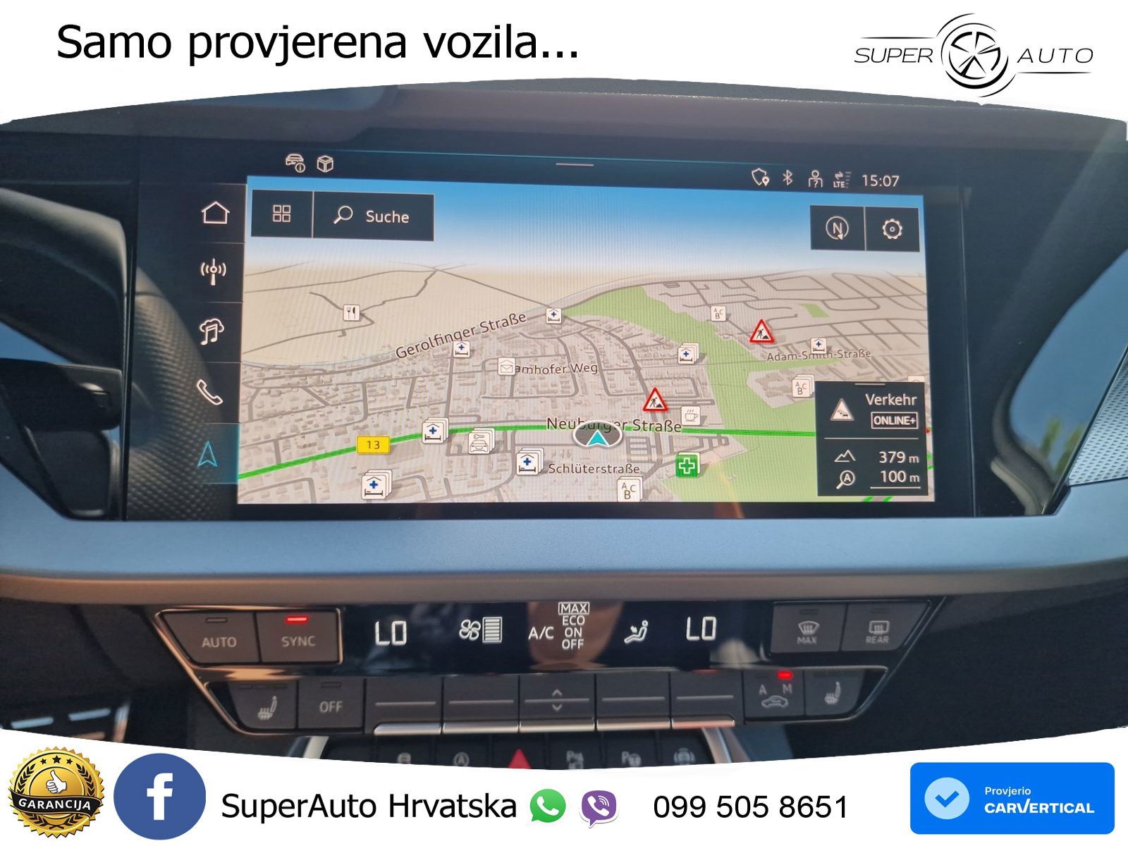 Audi A3 35 TFSI (150 KS) S tronic 2x S line LED+GR SJED+ACC