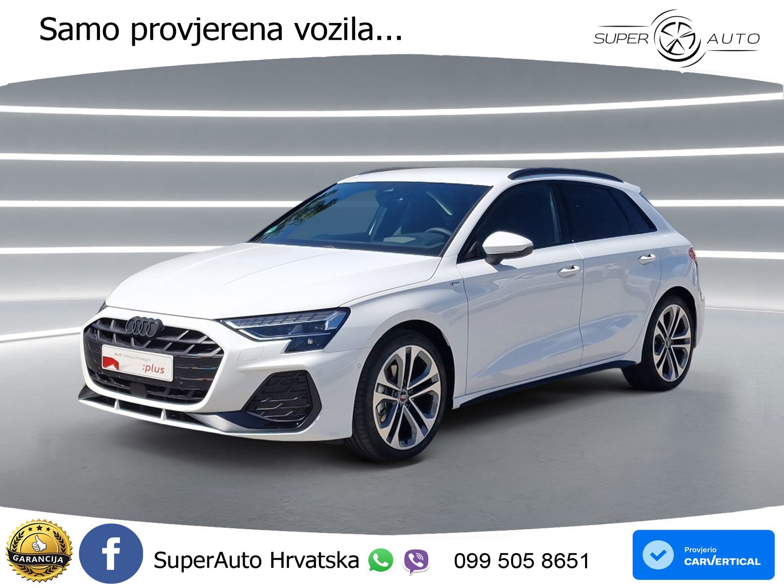 Audi A3 35 TFSI (150 KS) S tronic 2x S line LED+GR SJED+ACC