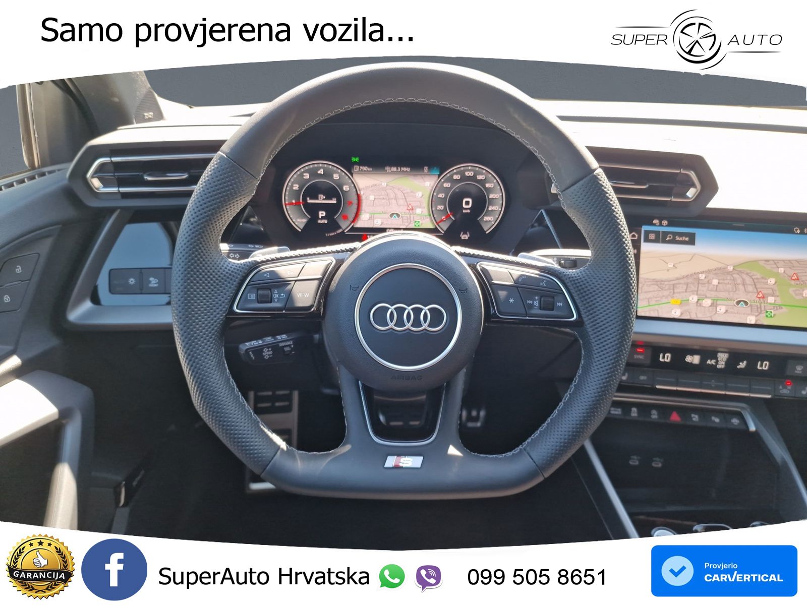 Audi A3 35 TFSI (150 KS) S tronic 2x S line LED+GR SJED+ACC