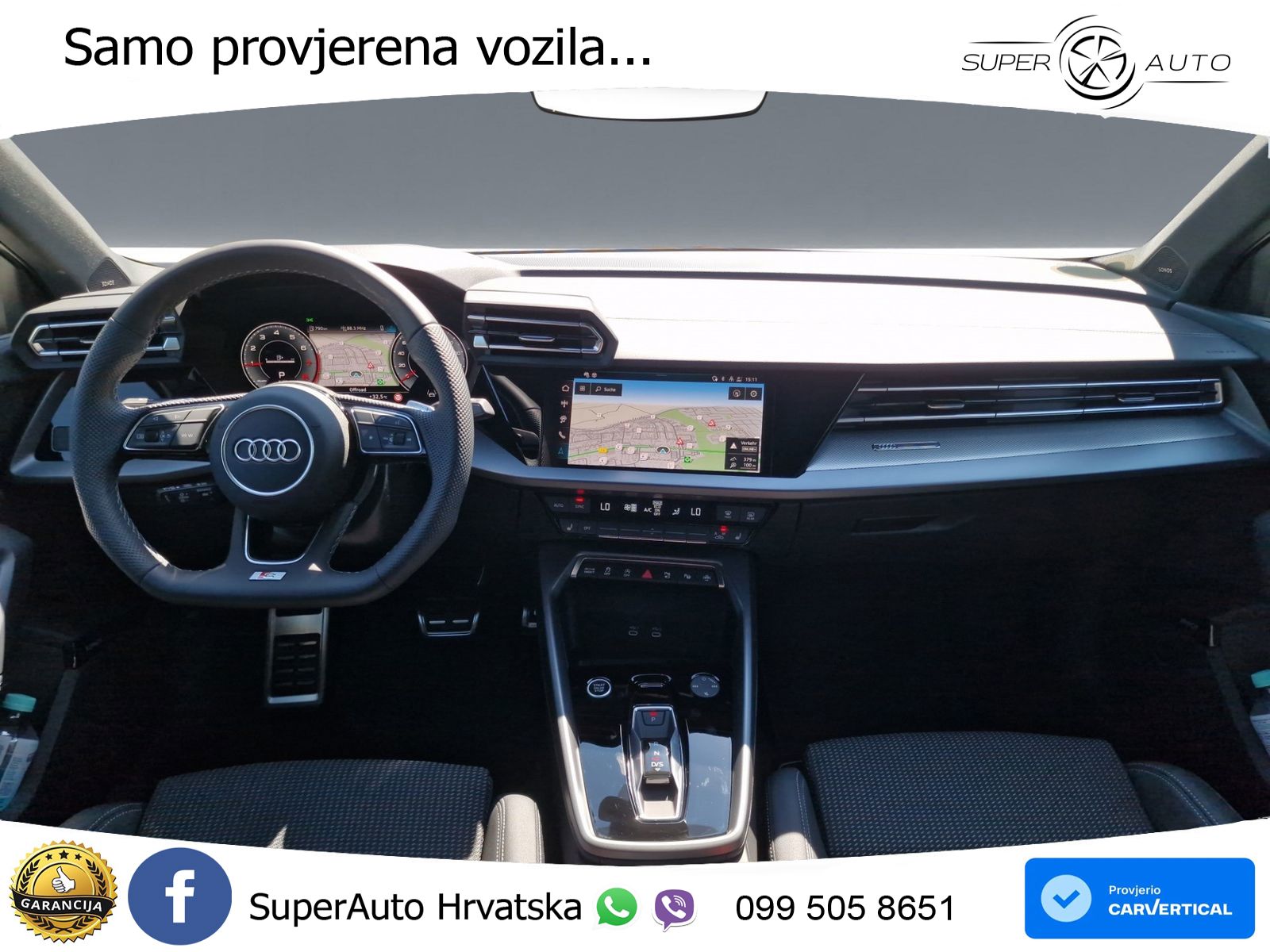 Audi A3 35 TFSI (150 KS) S tronic 2x S line LED+GR SJED+ACC