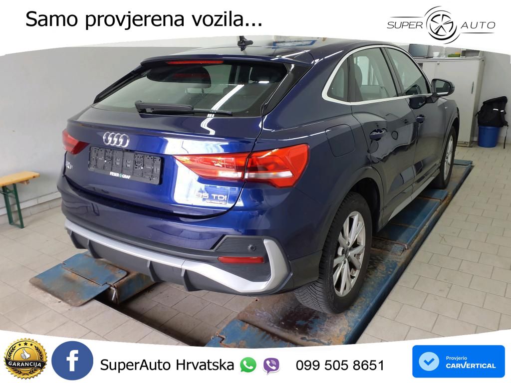 Audi Q3 Sportback 35 TDI (150 KS) quattro S tronic S line