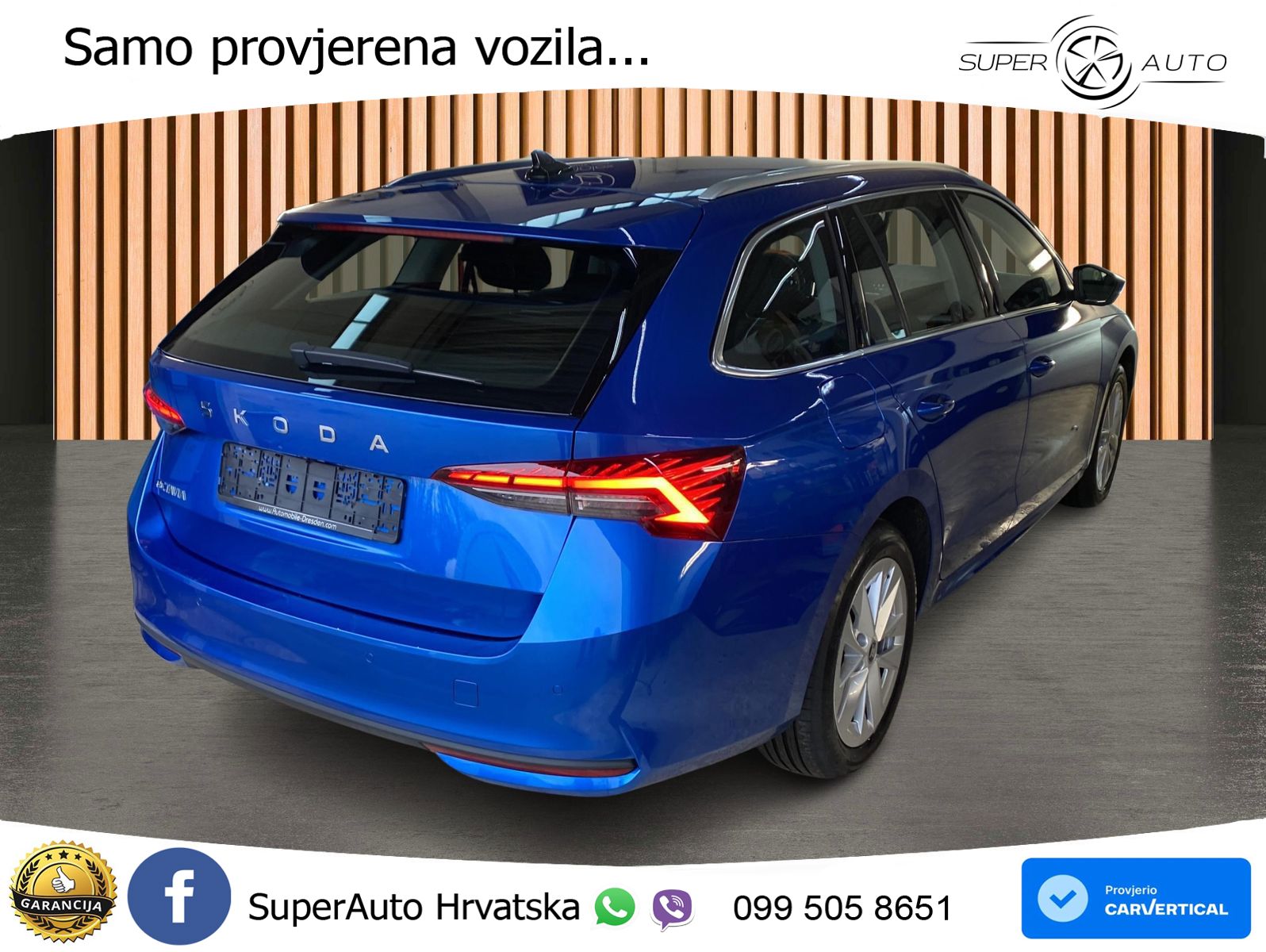 Škoda Octavia Combi 2.0 TDI (150 KS) DSG Selection LED+GR SJED+ACC