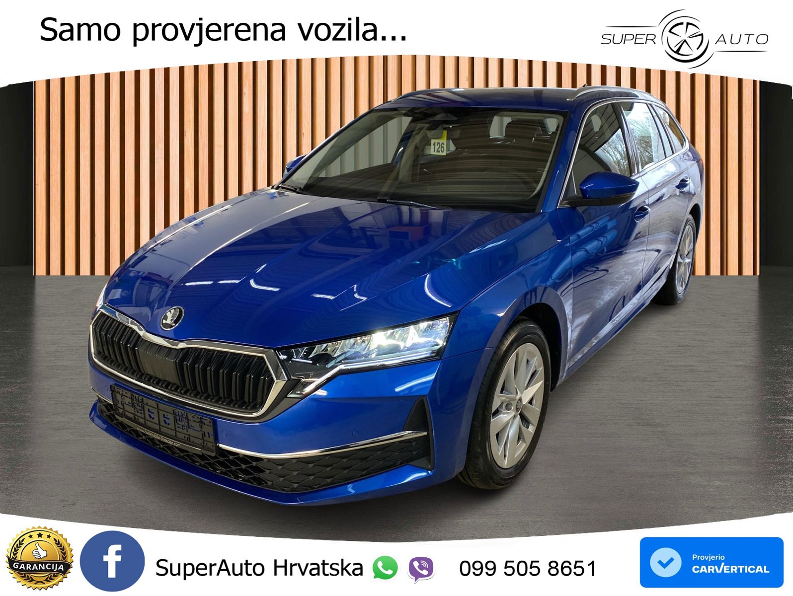 Škoda Octavia Combi 2.0 TDI (150 KS) DSG Selection LED+GR SJED+ACC