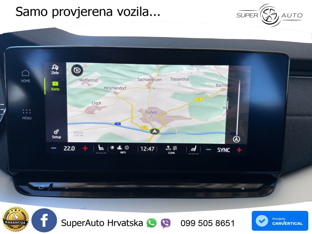 Škoda Octavia Combi 2.0 TDI (150 KS) LED+GR SJED+ACC