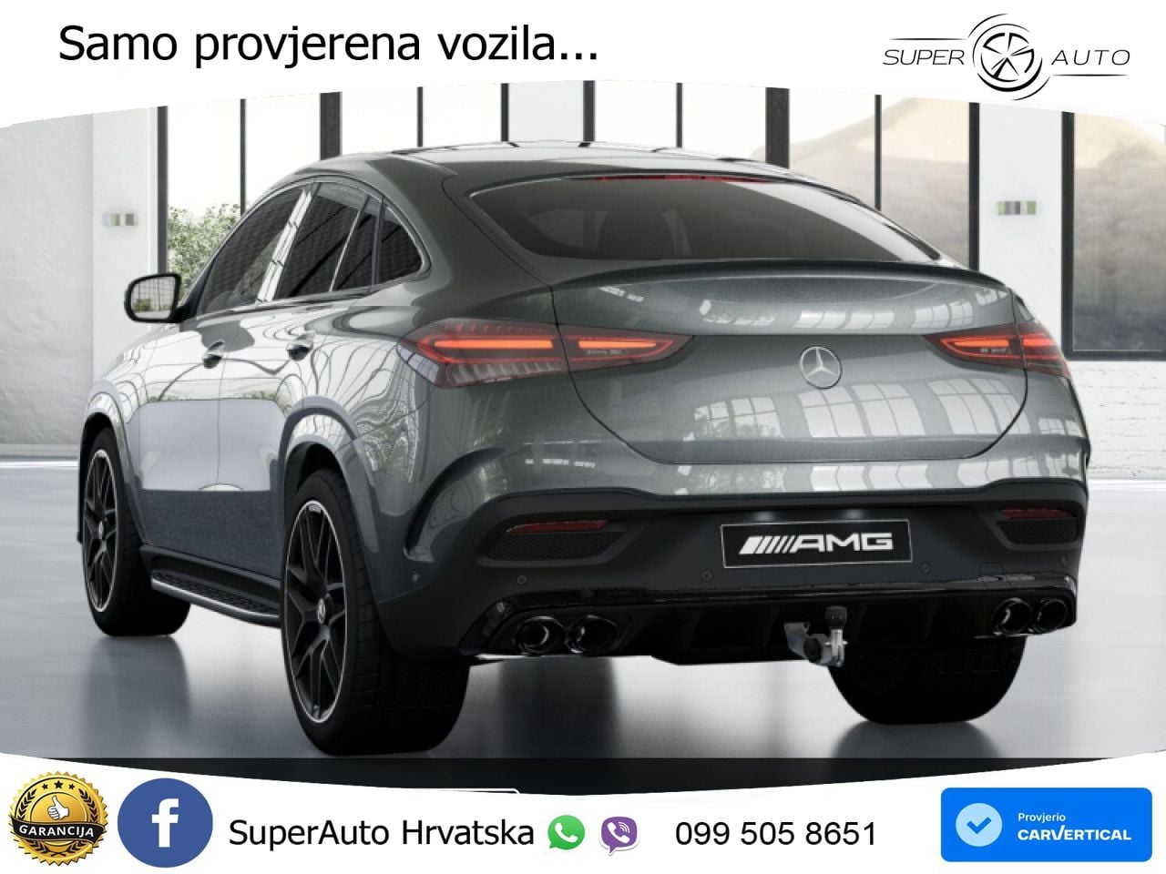 Mercedes AMG GLE 53 (435 KS) EQ Boost 4MATIC+ AMG SPEEDSHIFT TCT 9G LED+GR SJED+ACC